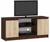 TV-laud Akord RTV, 40 x 120 x 55 cm, pähkel/sonoma tamm