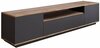 TV-laud Kalune Design FR7, 180 x 44.5 x 44.6 cm, antratsiit/mänd