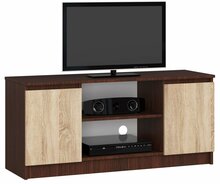 TV-laud Akord RTV, 40 x 120 x 55 cm, pähkel/sonoma tamm