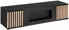 TV-alus ASM Cameron, 45 x 160 x 42 cm, pruun/must