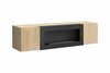 Televiisorialus ASM Fly FLY SBK, 160 x 40 x 40 cm, puit, pruun/must