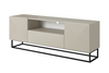 TV-alus Bogart Asha, 167 cm, hall/must