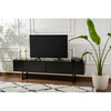 TV-alus Asir Serenity, 180 x 50 x 29.5 cm, must