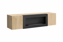 Televiisorialus ASM Fly FLY SBK, 160 x 40 x 40 cm, puit, pruun/must