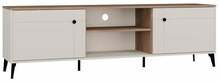 Televiisorikapp Top E Shop Point 2D Kasz/Cast, 183,5 x 40 x 55,5 cm, kašmiir/tamm/must