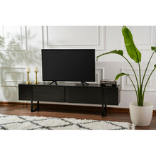 TV-alus Asir Serenity, 180 x 50 x 29.5 cm, must