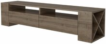 TV-alus Kalune Design Sosruko, 155 x 35 x 35 cm, pähkel/pruun