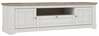 TV-alus Forte Aletta TIQT241, 55 x 204.7 x 59.1 cm, valge/tamm