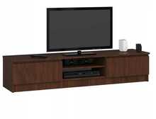 TV-alus Akord RTV K160, 40 x 160 x 33 cm, pähkel/pruun