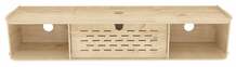 TV-alus Kalune Design Sima, 116,5 x 19,5 x 24,5 cm, tamm