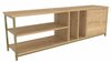 TV-alus Kalune Design Oneida, 140 x 35.3 x 50.8 cm, kuld/tamm