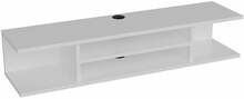 TV-laud Kalune Design Pivot, 29.5 x 120 x 23 cm, valge