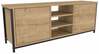 TV-alus Kalune Design Otis, 35.3 x 140 x 50.8 cm, pruun/must