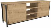 TV-alus Kalune Design Otis, 35.3 x 140 x 50.8 cm, pruun/must