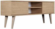 TV-laud Kocot Kids Toronto, 120 x 36 x 55.5 cm, pruun/beež