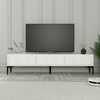 TV-alus Asir Lentyna, Lionas 42, 180 x 42 x 35 cm, valge