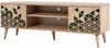TV-laud Kalune Design Truva 121, 40 x 140 x 50 cm, tamme värv