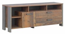 TV-laud Forte Clif CLFT235, 41.6 x 161 x 63.9 cm, pruun/hall
