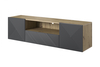 TV-alus Bogart Asha, 167 cm, Artisan / Rivier Stone Mat