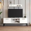 TV-alus Kalune Design Riga, 30 x 140 x 48 cm, valge