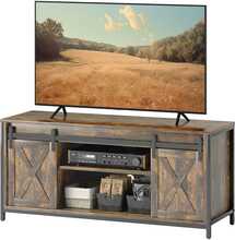 TV-alus Homcom, 120 x 40 x 54 cm, pruun, kuni 60-tollistele teleritele