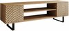 TV-alus ADRK Lorello Herringbone, 155 x 40 x 49 cm, tamm/pruun