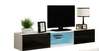 TV-alus Halmar Vigo Glass, must, 2 tk