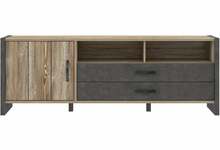 TV-laud Forte NTET231, 43.1 x 189.6 x 67.8 cm, pruun/tumehall