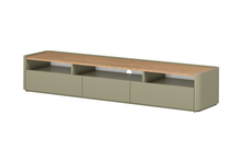 TV-alus Bogart Elivo, 200 cm, Eucalyptus / Baltic Dune Oak