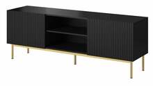 TV-alus Cama Meble Pafos, 150 x 40 x 60 cm, kuldne/must