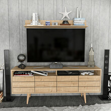 TV-alus Kalune Design Ola Sapphire, 160 x 35 x 64.5 cm, tamm