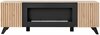 TV-laud ASM Liam, 45 x 160 x 52 cm, antratsiit/pruun