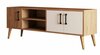 TV-alus Kalune Design Exxen 1584, 150 x 34 x 52 cm, tamm/valge