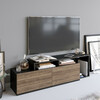 TV-laud Kalune Design Nexera, 149.8 x 35.3 x 42.9 cm, must/pähkel