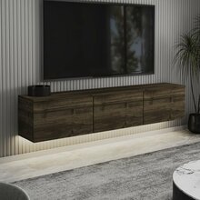TV-alus Kalune Design Neon, 160 x 35 x 32 cm, pähkel, pruun