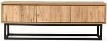 TV-alus Kalune Design Tilsim, 140 cm, pruun/must