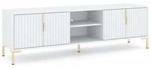 TV-alus Wipmeb Flinn FL01, 165 x 40 x 37 cm, valge