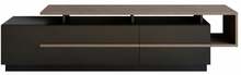 TV-laud Kalune Design Pia, must/pähkel, 180 x 38.9 x 46.4 cm