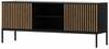 TV-laud Eltap Meorati, 150 x 40 x 60 cm, tamm/must