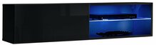 TV-laud ASM Switch RTV4, 120 x 40 x 30 cm, must