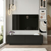TV-laud Kalune Design FN1 LB, 140 x 35.5 x 38.2 cm, must