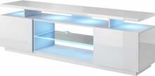 TV-alus Cama Meble Eva, 180 x 40 x 56 cm, grafiit/läikiv