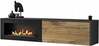 TV-alus ASM Dallas B, 180 x 40 x 40 cm, antratsiit/tamm