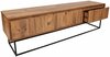 TV-alus Kalune Design Lupin, 180 x 50 x 40 cm, pähkel/must
