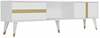TV-alus Kalune Design Vania, 150 x 50 x 29.6 cm, kuldne/valge