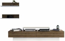 Elutoa mööblikomplekt Kalune Design Lusi, valge/pähkel