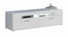 TV laud Forte Corel LRCT122B, 52 x 180 x 50.7 cm, valge