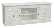TV-laud Forte Encanto, 45 x 161.3 x 64.8 cm, valge