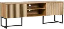 TV-laud Home4you Hampton, 160 x 40 x 60 cm, tamm/pruun