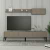 TV-alus Asir Lyon 2 - Atlas, 180 x 42 x 35 cm, must
